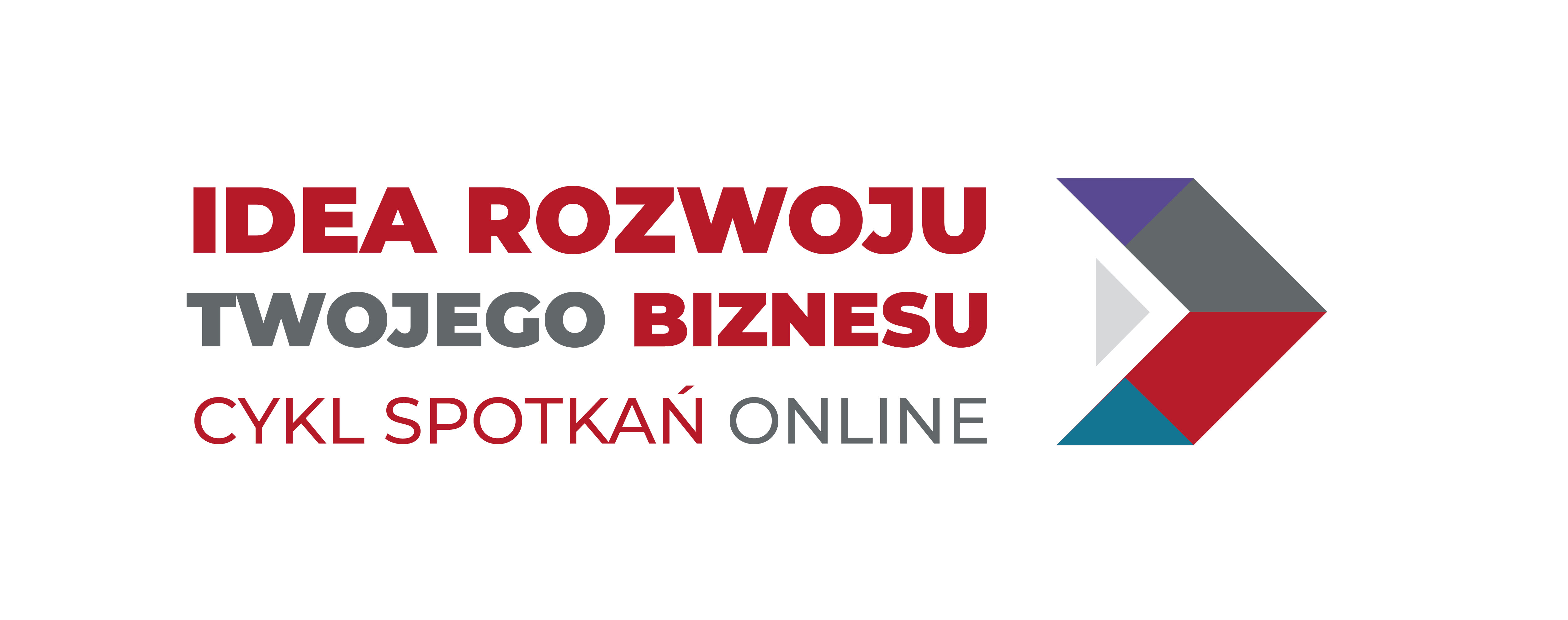 Logotyp #idearozwojubiznesu – cykl spotkań online