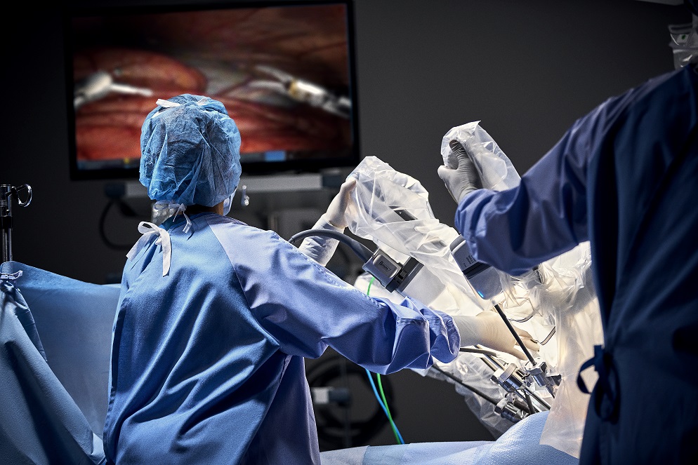 Zdjęcie sali operacyjnej. Fot. Intuitive Surgical