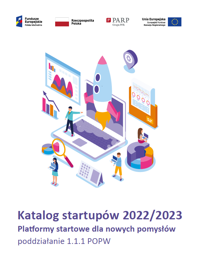 Katalog startupów 2022/2023 - Platformy startowe dla nowych pomysłów, poddziałanie 1.1.1 POPW