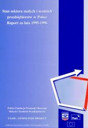 Raport o stanie sektora MSP w Polsce w latach 1995-1996